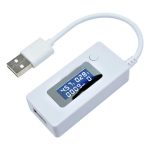 DC 3-7V USB Voltmetre Ampermetre Göstergeli Mobile Şarj Kapasite Test Edici