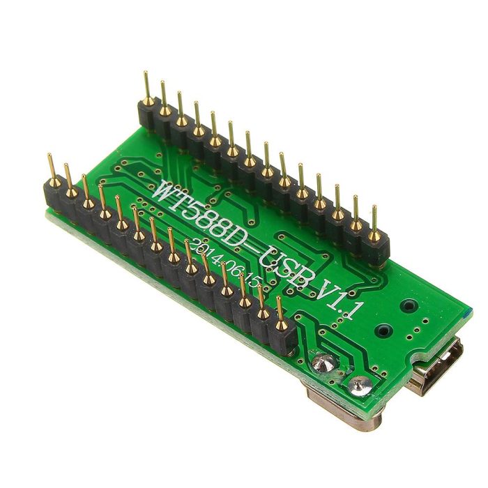 WT588D-U Ses Kontrol Panosu ve Mini USB Arayüz Ses Kontrol Modülü - Görsel 4