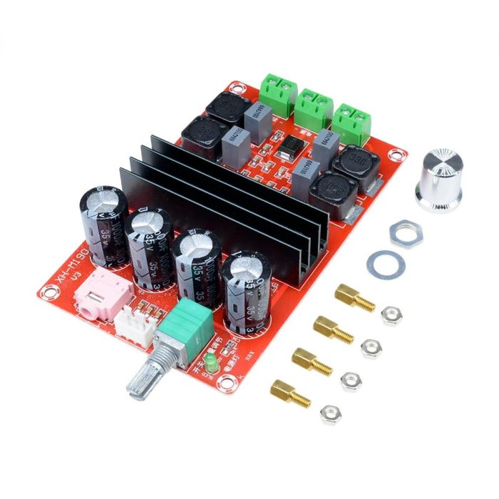 XH-M190 TPA3116D2 2x100W Dijital Amplifikatör Modülü - Görsel 3