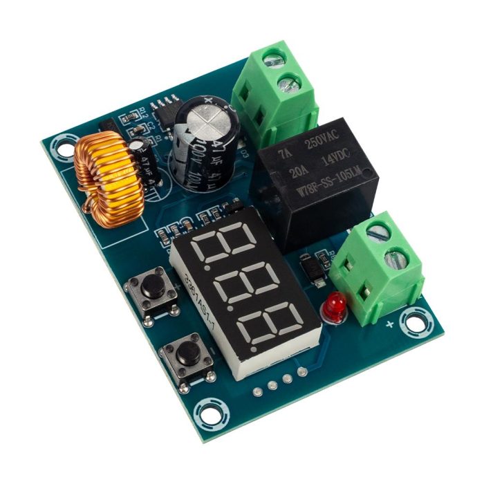 XH-M609 DC 12-36V Batarya Düşük Voltaj Koruma Modülü - Görsel 4