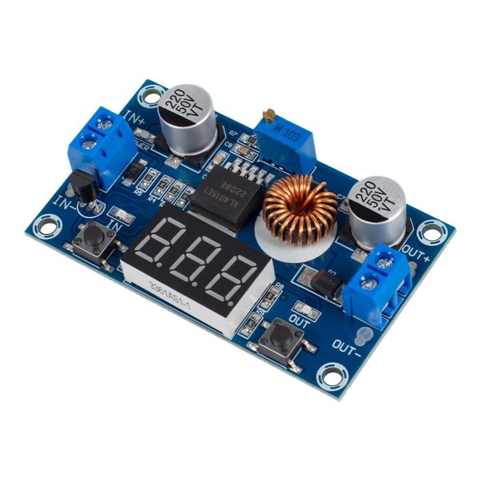 XL4015 5A 75W Ayarlanabilir DC-DC Voltaj Düşürücü Modülü (Step Up) - Görsel 5