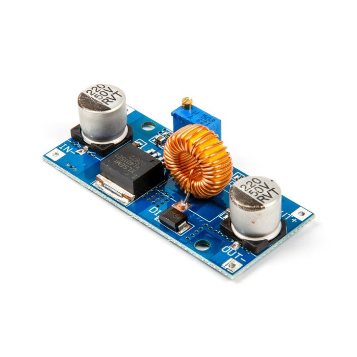 XL4015 5A DC-DC Ayarlanabilir Gerilim Azaltıcı Modülü - Görsel 2