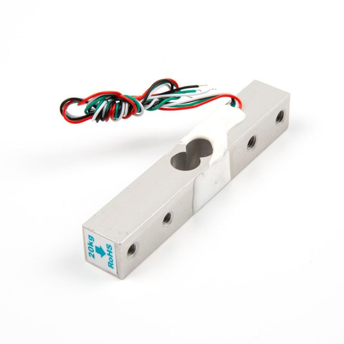 YZC-133 20Kg Ağırlık Sensörü (Elektronik Tartı için) + Kablolar - Görsel 2