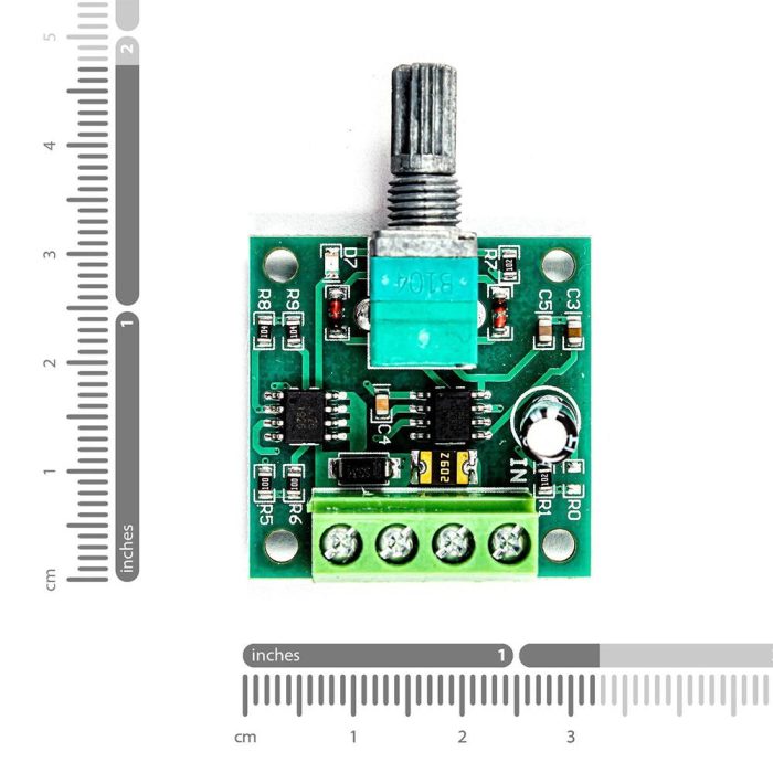 1.8V - 12V 2A PWM DC Motor Hız Kontrol Modülü - Görsel 7