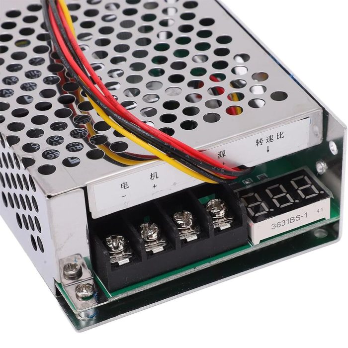 10V-55V 40A PWM Fırçalı DC Motor Sürücü (CW CCW Ters Hareket Anahtarlı ve LED Ekranlı) - Görsel 4