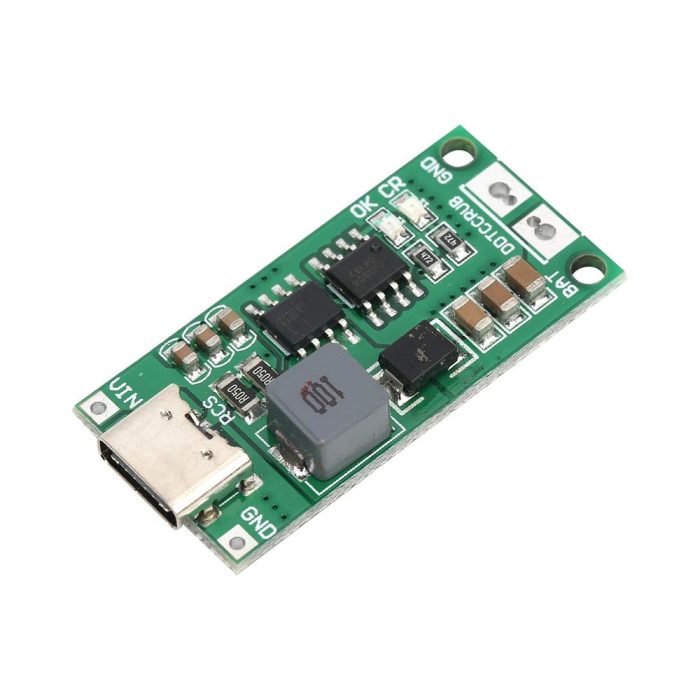 4S 2A Li-on Lipo Pil - Batarya Şarj Modülü Type-C Çok Hücreli 18650 Lityum 16.8V - Görsel 2