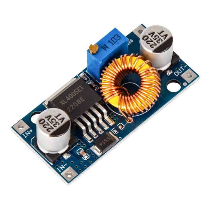 XL4005 DC-DC Ayarlanabilir Voltaj Düşürücü Regülatör Modülü - Görsel 3
