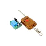 433MHz 12V 1 Kanallı Kablosuz Uzaktan Kumandalı Röle Modülü (Pilsiz) - Görsel 2