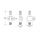 AM2305B Sıcaklık ve Nem Sensörü 70 cm Kablolu - Görsel 6