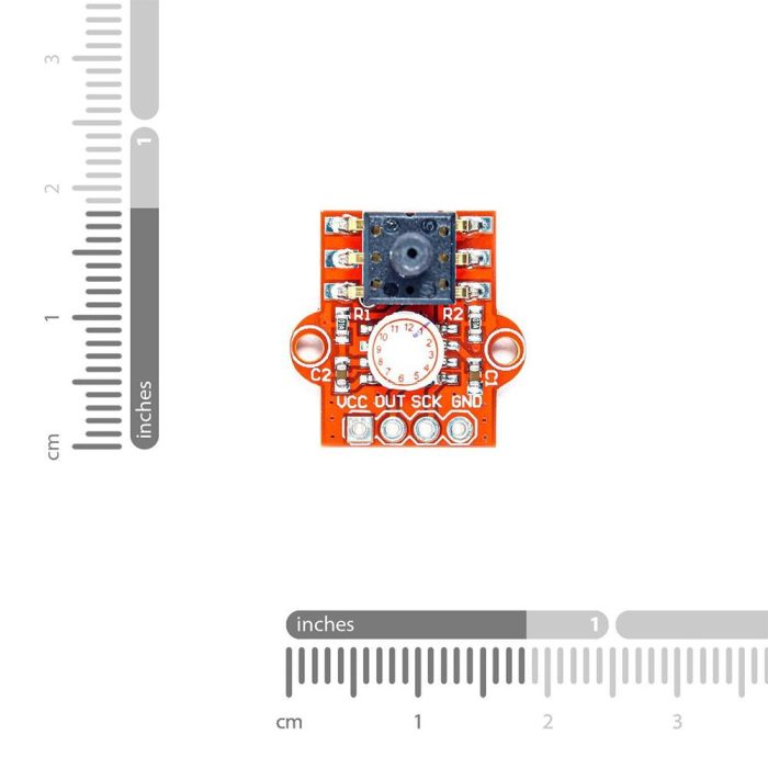 MPS20N0040D Dijital Barometrik Basınç Sensör Modülü 0-40KPa 3.3V-5V - Görsel 5