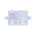 XK-W1088 AC 110-220V Çift Dijital Göstergeli Termostat Sıcaklık Kontrol Cihazı 1500W - Görsel 4