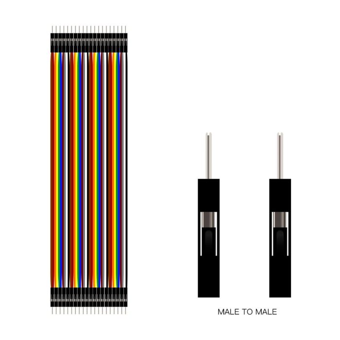 60 Pin Dişi-Dişi Erkek-Erkek Erkek-Dişi 40 cm Jumper Kablo Seti - Görsel 6