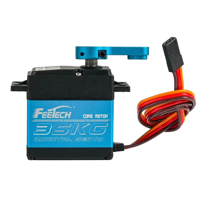 FeeTech FT5330M 180 Derece Digital Su Geçirmez Servo Motor 7.4V 35kg/cm - Görsel 3