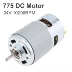 RS775 24V 10000 RPM DC Motor Yüksek Hız ve Tork D Shaft - Görsel 2