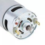 RS775 24V 10000 RPM DC Motor Yüksek Hız ve Tork D Shaft - Görsel 6