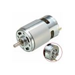 RS775 12V 10000 RPM DC Motor Yüksek Hız ve Tork D Shaft - Görsel 3