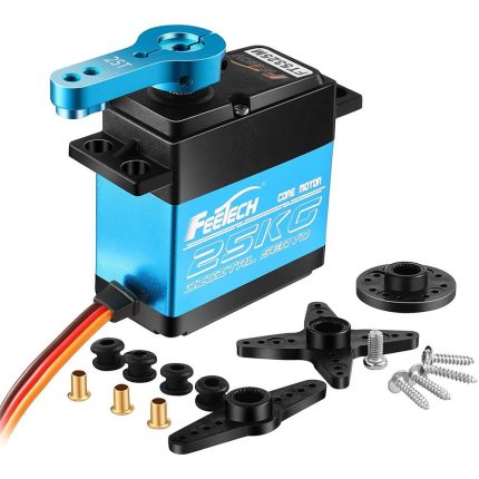 FeeTech FT5325M 180 Derece Digital Su Geçirmez Servo Motor 7.4V 25kg/cm