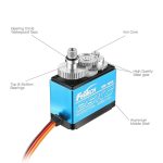 FeeTech FT5325M 180 Derece Digital Su Geçirmez Servo Motor 7.4V 25kg/cm - Görsel 2