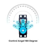 FeeTech FT5325M 180 Derece Digital Su Geçirmez Servo Motor 7.4V 25kg/cm - Görsel 3