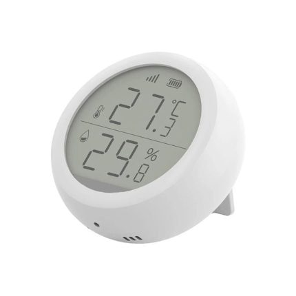 ZigBee Akıllı Termometre LCD Ekranlı Wi-Fi Sıcaklık ve Nem Ölçer