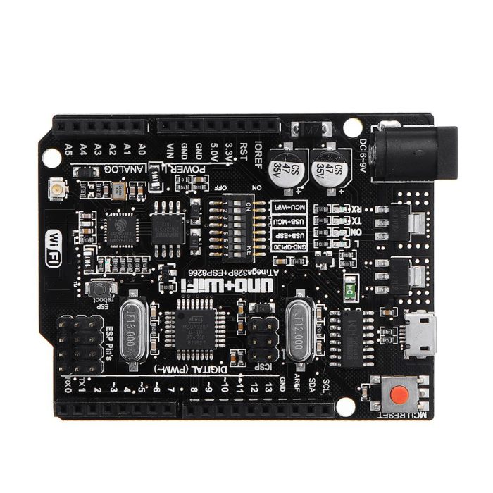 uno-wifi-r3-atmega328p-esp8266-ch340-32mb-6v-9v-usb-ttl-ch340g-gelistirme-karti-7756.jpg UNO+WiFi R3 ATmega328P+ESP8266 CH340 32MB 6V-9V USB-TTL CH340G Geliştirme Kartı - Görsel 3
