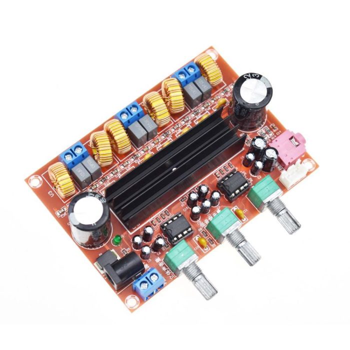 XH-M139 TPA3116D2 2.1 Kanallı Dijital Subwoofer 2x50W + 100W Güç Amplifikatör Kartı - Görsel 2