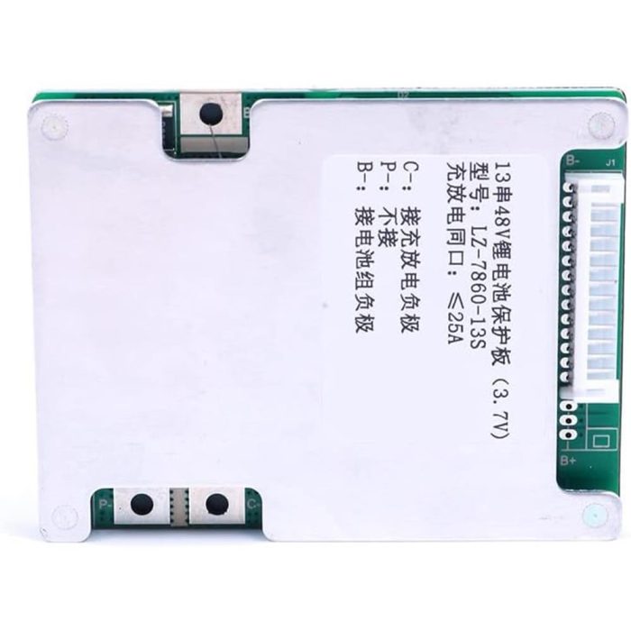 13S 48V 30A Lityum Pil Batarya BMS Kartı - Görsel 2