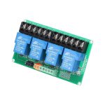 4 Kanal 5V DC 30A Yüksek ve Düşük Tetiklemeli Optokuplör Röle Modülü - Görsel 3