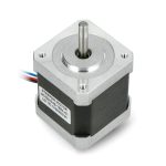 NEMA17 JK42HS48-1684-01 42BYG Yuvarlak Shaft Step Motor 1.68A