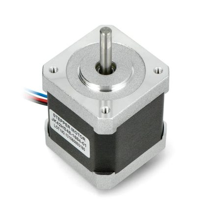 NEMA17 JK42HS48-1684-01 42BYG Yuvarlak Shaft Step Motor 1.68A