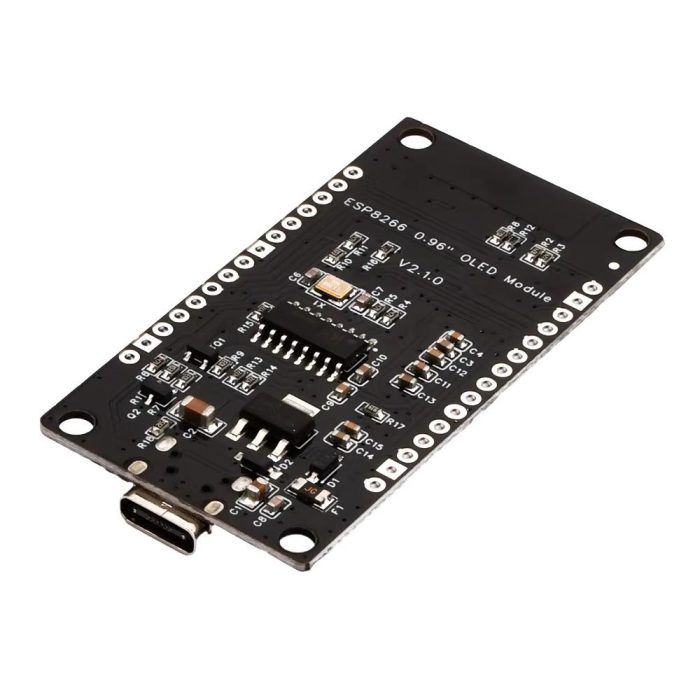 NodeMCU ESP8266 0.96 Inch OLED Ekran ile Birlikte Type-C Geliştirme Kartı - Görsel 6