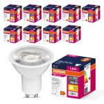 Osram LED Value PAR16 4.5W GU10 3000K Sıcak Beyaz Ampul 10 Adet