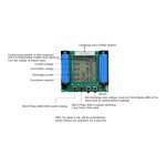 XH-M239 18650 LCD Dijital Ekranlı Lityum-İyon Pil Kapasite ve Deşarj Enerji Test Cihazı - Görsel 6