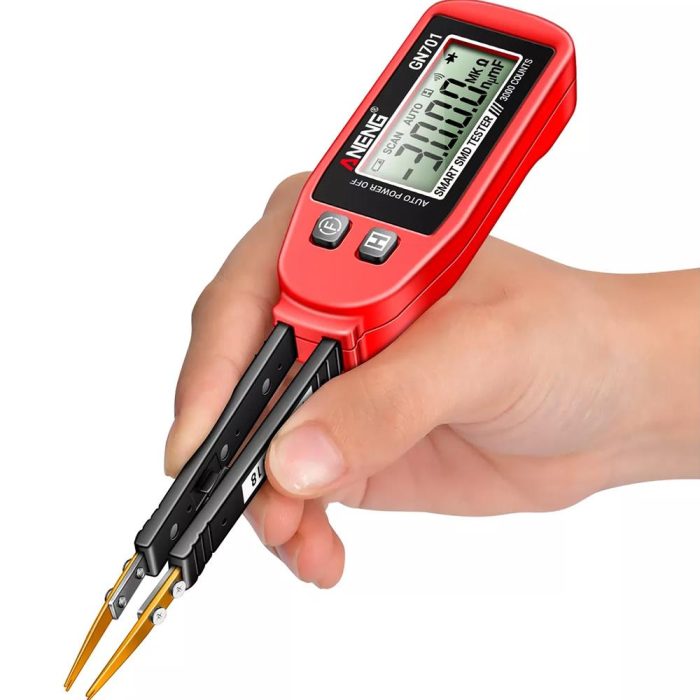 Aneng GN701 LCD Ekran Akıllı SMD Test Cihazı - Görsel 3