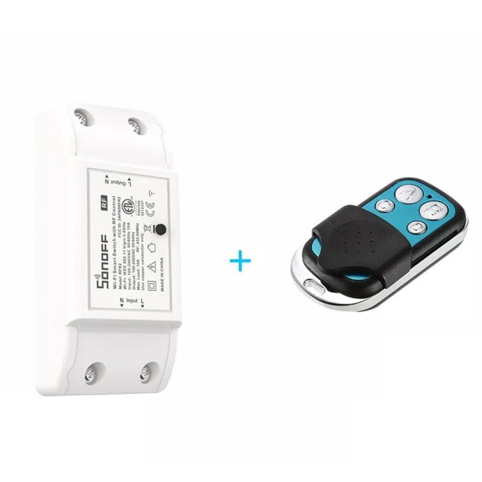 Sonoff RFR2 Switch RF Akıllı Ev Rölesi Kumanda ile Birlikte - Görsel 1