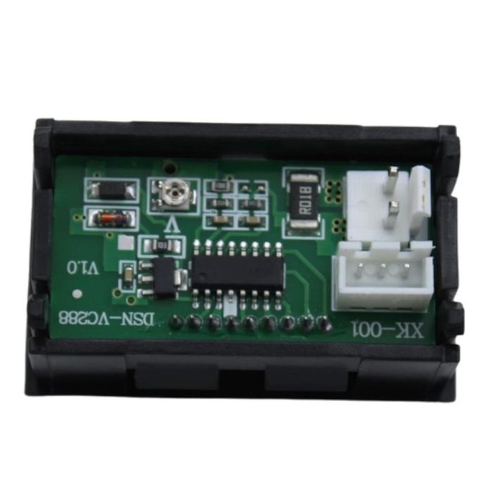 0.28 inç 100V 10A Çift LED Ekranlı Voltmetre ve Ampermetre Modülü - Görsel 5