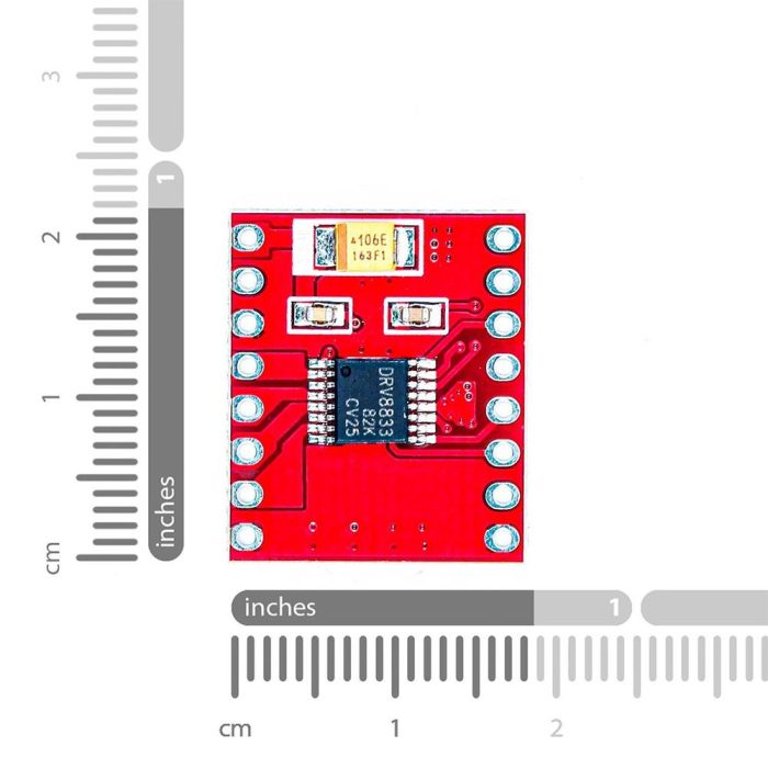 DRV8833 2 Kanallı Motor Sürücü 1.5A 3V-10V H-Bridge - Görsel 6
