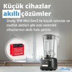 Shelly 1PM Mini Gen3 Enerji Ölçer Röle - Görsel 4