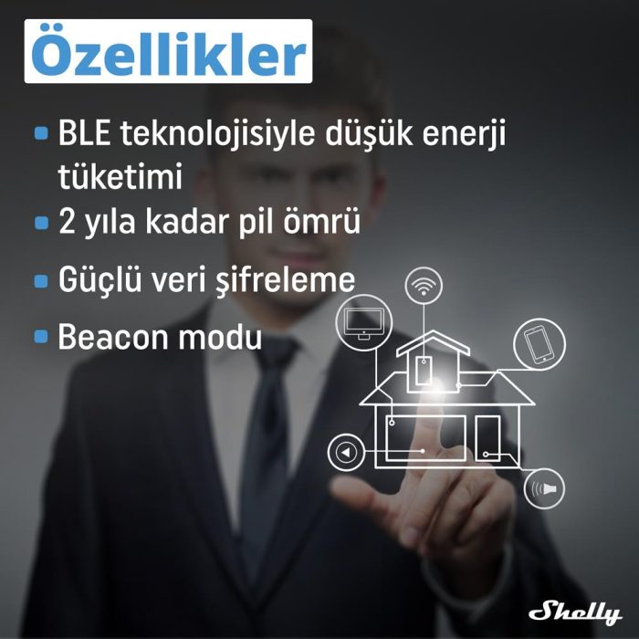 Shelly BLU RC 4 Butonlu Kumanda - Görsel 4