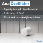 Shelly BLU TRV Akıllı Termostatik Radyatör Vanası - Görsel 3