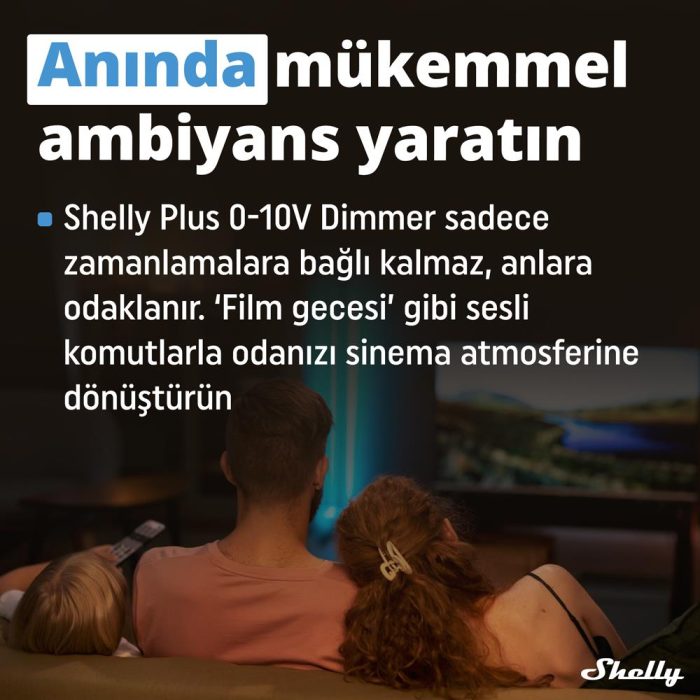 Shelly Plus 0-10V Dimmer Röle - Görsel 2