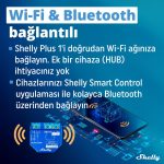Shelly Plus 1 Wi-Fi ve Bluetooth Akıllı Röle - Görsel 3
