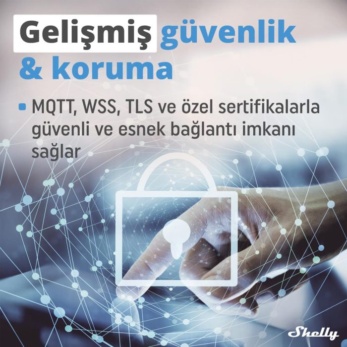 Shelly Plus 1 Wi-Fi ve Bluetooth Akıllı Röle - Görsel 6