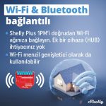 Shelly Plus 1PM Tek Kanal Enerji Ölçer Akıllı Röle - Görsel 2