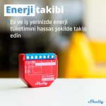 Shelly Plus 1PM Tek Kanal Enerji Ölçer Akıllı Röle - Görsel 4