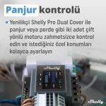 Shelly Pro Dual Çift Motorlu Panjur Kontrol Rölesi - Görsel 4
