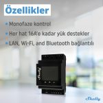 Shelly Pro Dual Çift Motorlu Panjur Kontrol Rölesi - Görsel 6