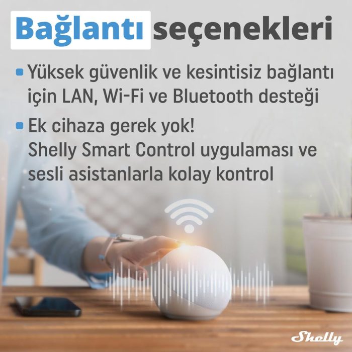 Shelly Pro EM-50 1 Faz Enerji Ölçer - Görsel 5