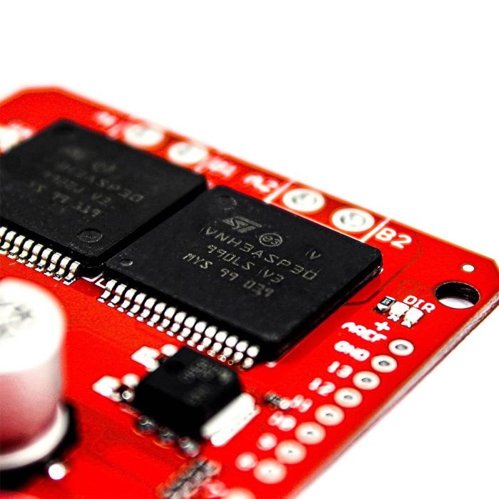 VNH3ASP30 Dual Monster Moto Shield DC Motor Sürücüsü 2x14A - Görsel 5