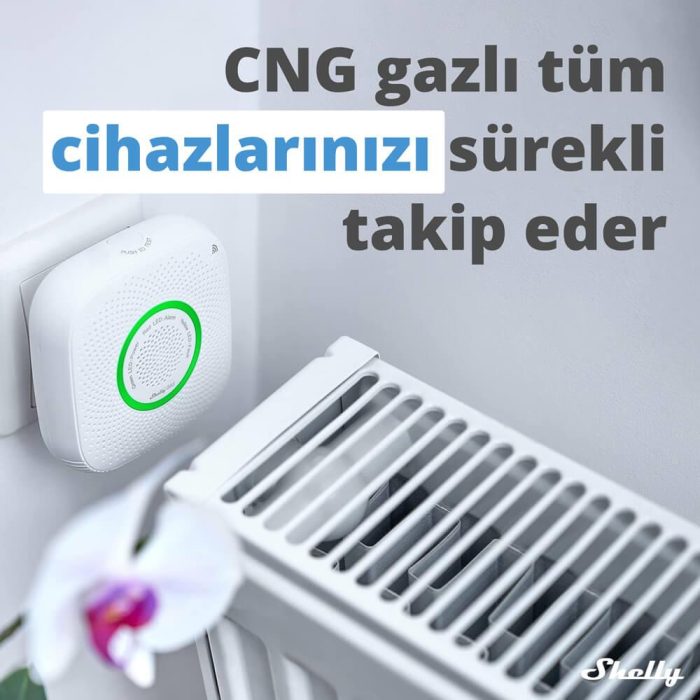 Shelly GAS Akıllı CNG Gaz Dedektörü - Görsel 4